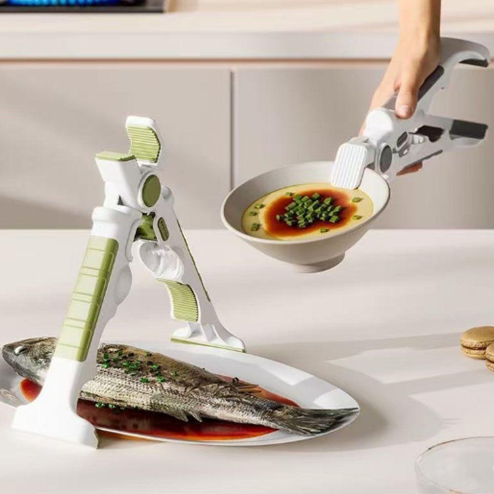 Multifunctional Anti-hot Bowl Plate Clips Heat-Resistant Dish Lifter Clamp  Dish Handling