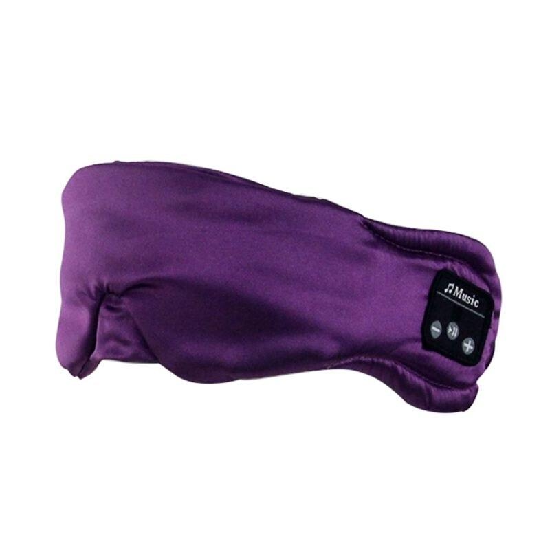 

Шовкова Bluetooth маска для сну Bluetooth музична маска для очей Ультратонкі навушники для прослуховування пісень та дзвінків