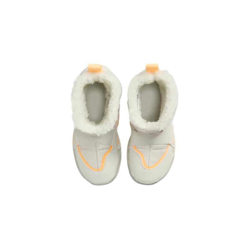 Nike Flex Advance Cushioning Wear-Resistant Kids' Boots White Orange Children Aged 3-7 Years Old Sneakers DD0304-100