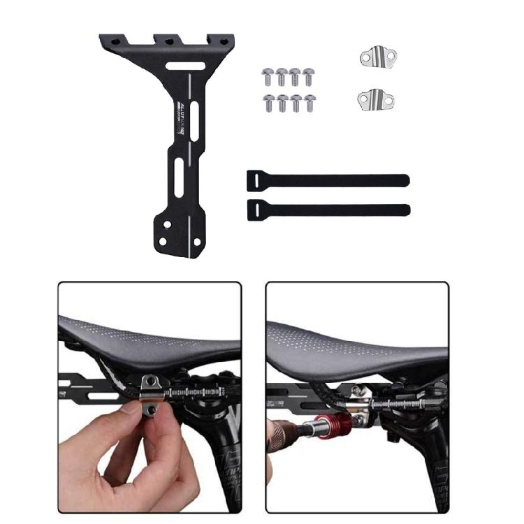 Aluminum Alloy Bicycles Water Bottle Holder Bikes Water Bottle Cage Converter for Secure and Stable Cage Installation