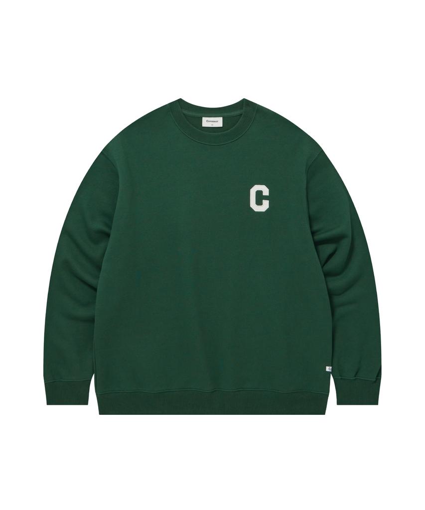 COVERNAT C Logo Sweatshirt Green