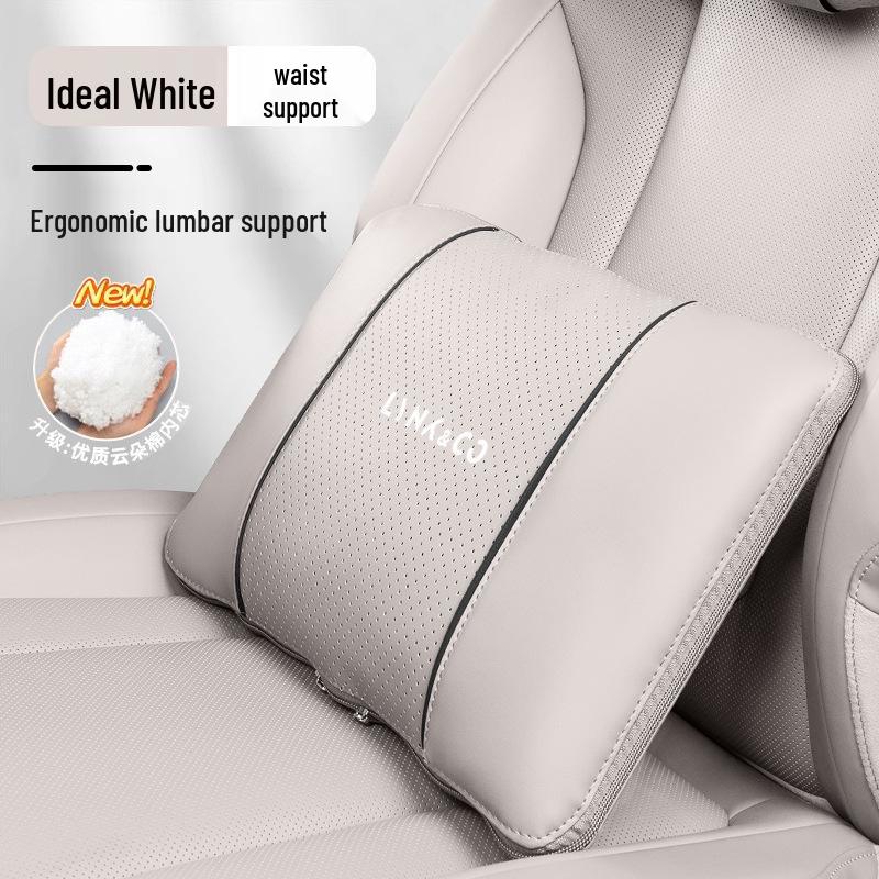 Lynk & Co Car Headrest & Neck Support Pillow: All-Season Lumbar & Waist Protection for Models 01-09