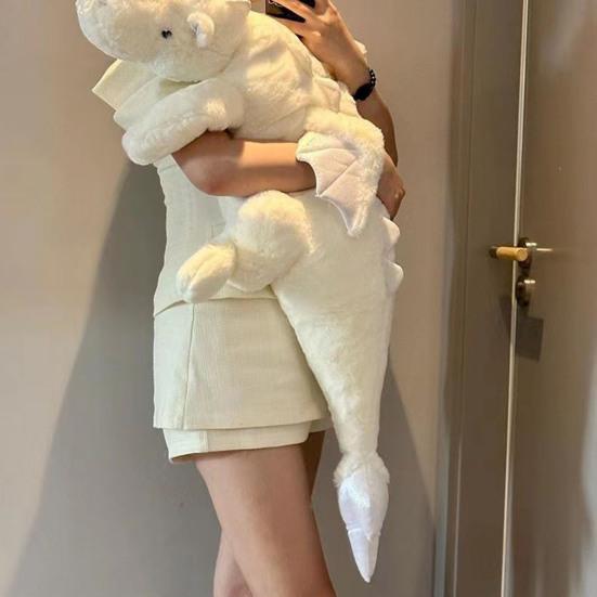 Weighted Plush Dinosaur Toy Cute Flying Dragon Stuffed Animal for Kids Soft Sleeping Pillow & Hugging Companion