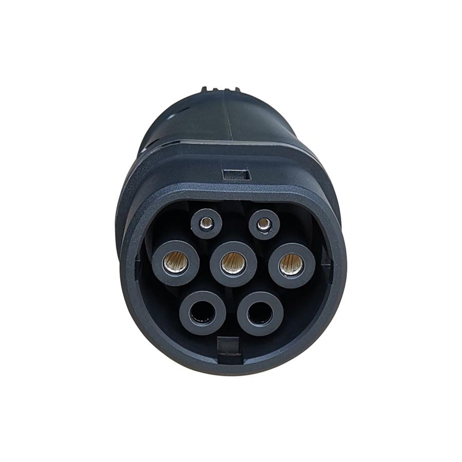Electric Cars Vehicle Charger Charging Connector Adapter IEC 62196 To SAE J1772