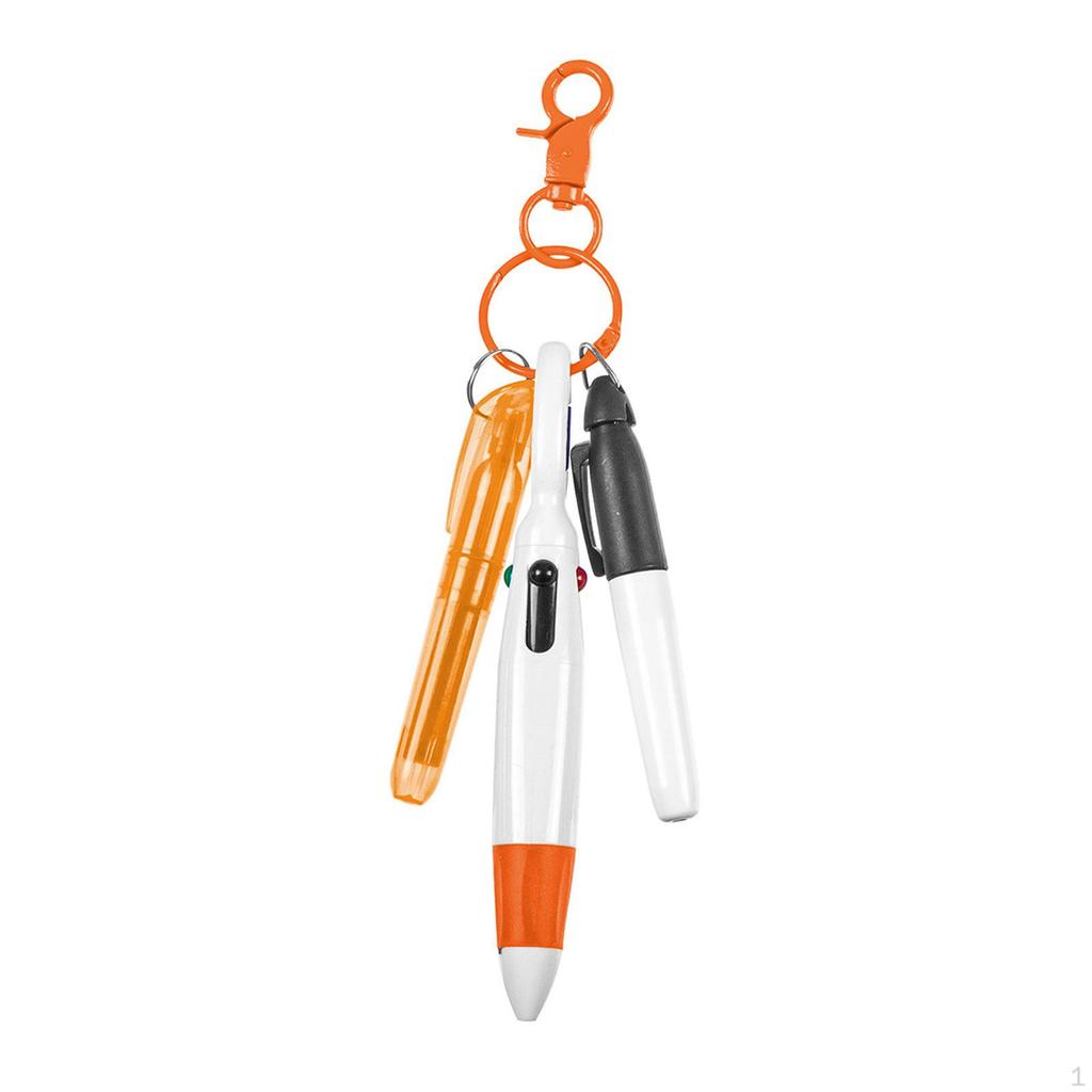 Kugelschreiber mit Karabinerhaken, Tragbarer Mehrzweck-Ausziehstift, Geschenk zum Tag der Krankenschwestern,