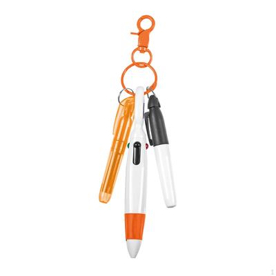 Ballpoint Pen with Carabiner Clip, Portable Multipurpose Retractable Pen, Nurses Day Gift,