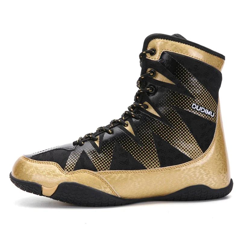 

Мужские и женские боксерские кроссовки большого размера 33-46, легкие кроссовки для борьбы, нескользящая обувь для борьбы, новые роскошные боксерские кроссовки 39