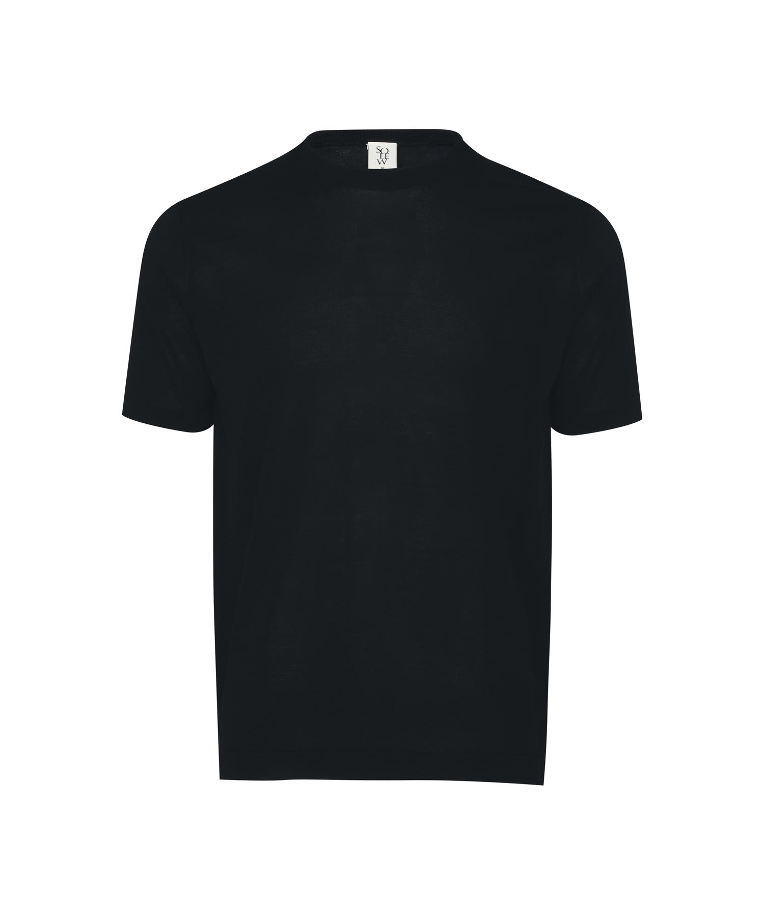 Soru Round Summer Knit_Dark Navy L