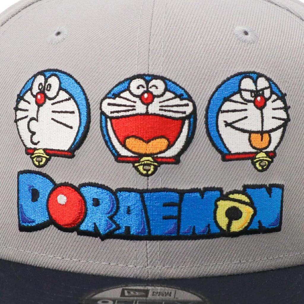 [New Era] Doraemon 950 SIDE PATCH Cap 14174553 Gray x Navy