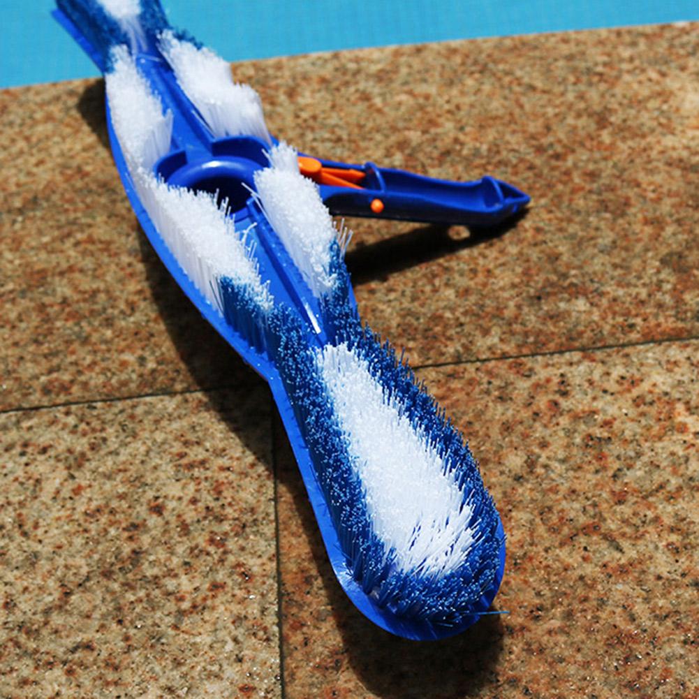 Pool Vacuum Cleaner Head 20 Inch with Swirl Adapter Swimming Pool Cleaner Tool Efficient Cleaning Brush for Home School Pool Eas