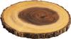 Stylish 25cm Round Wooden Cutting Board, Made from Natural Wood, Perfect for Camping (Cutting Plate)