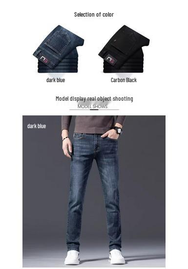 PLAYBOY Men's Casual Slim-Fit Straight Leg Jeans