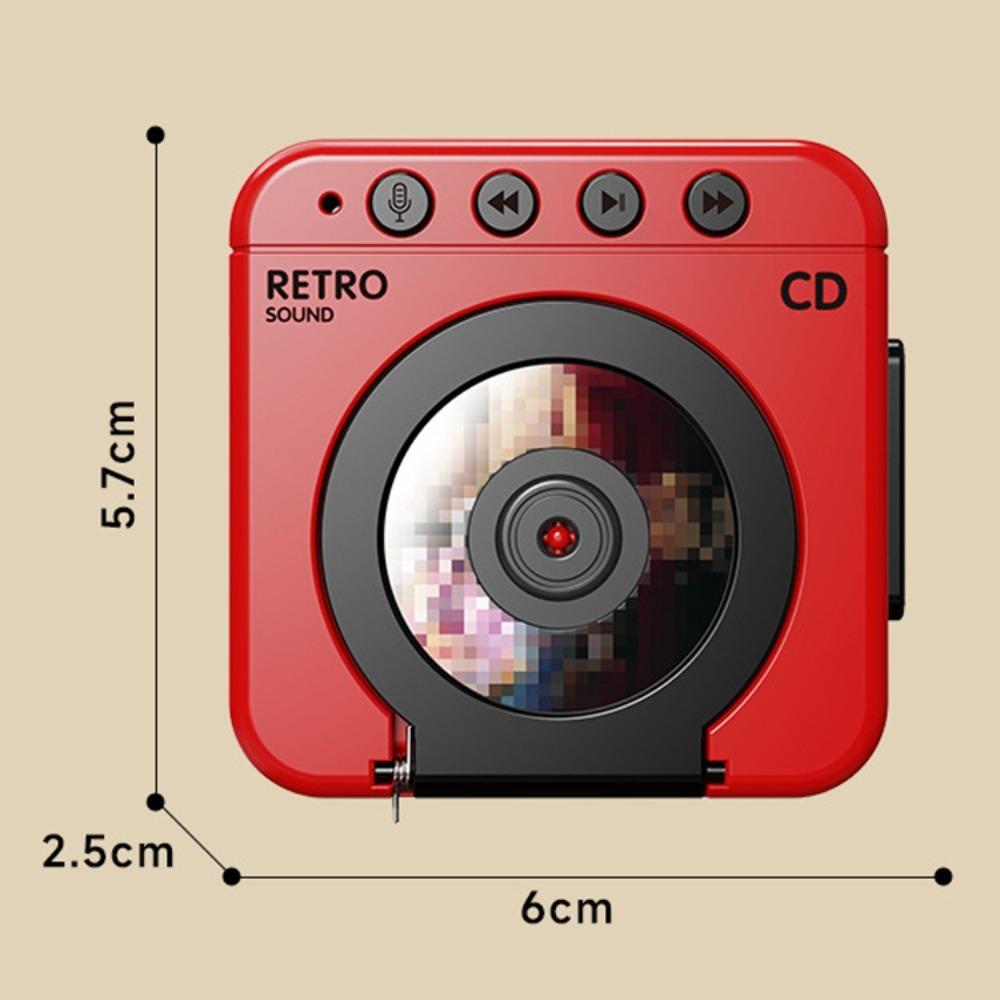 Tape Music Key Chain Cassette Recorder Key Storage Holder Useful CD Player Keychain  Friend Gift