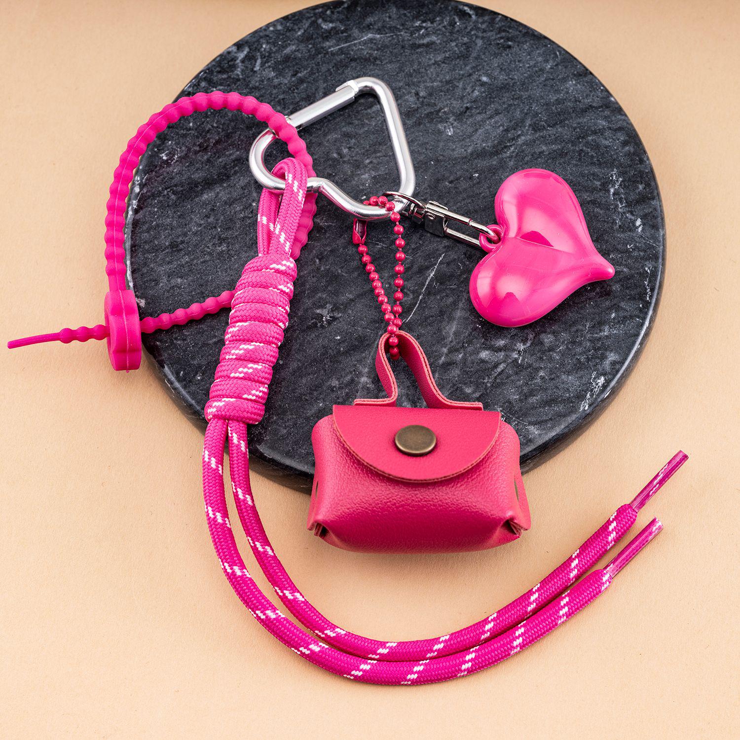 Women s Backpack Tassel Keychain: Exquisite Mini Bag Accessory