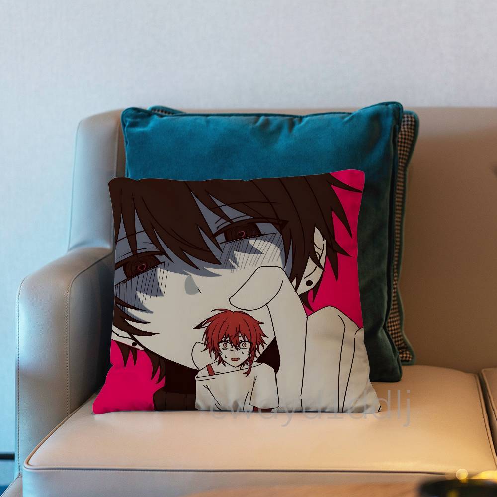 

Zeno Remake Anime Pillow Case Short Plush Sofa Decorative Gift Home Doublesided Printing Cushio 30x30cm