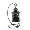 Hanging Candlestick Wrought Iron Art Vintage Hollow Out Lantern Candle Holder Tabletop Wedding Party Romantic Home Decoration