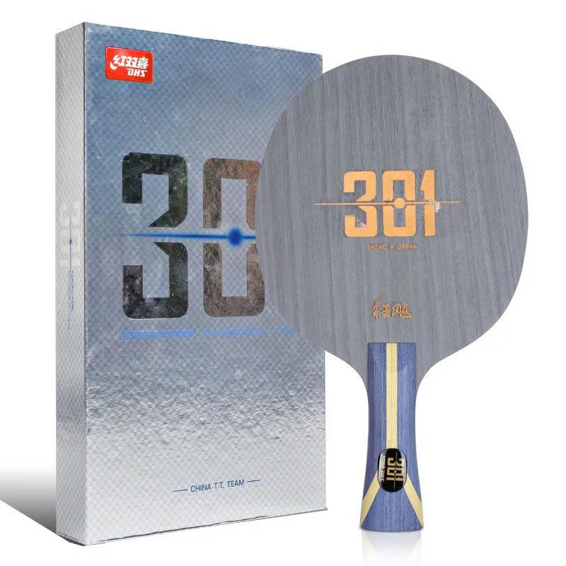 DHS Hurricane 301 H301 Bordtennisblad 5 Tre 2 AC Offensiv Karbon Ping Pong-blad for Kinas landslag