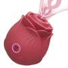 Cross Rose Suction Vibrator: 10-Speed Erotic Toy for Women