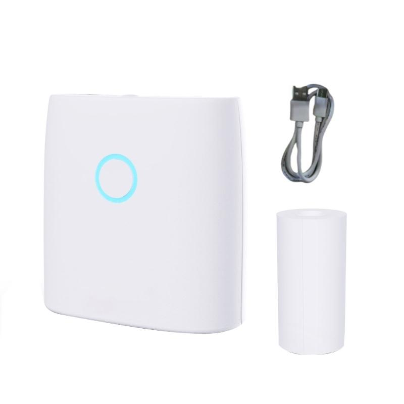 Pack of 1 Compacts ABS Thermals Printer Featuring Inkless Technology for Fast and Clear Printing in Office or Travel