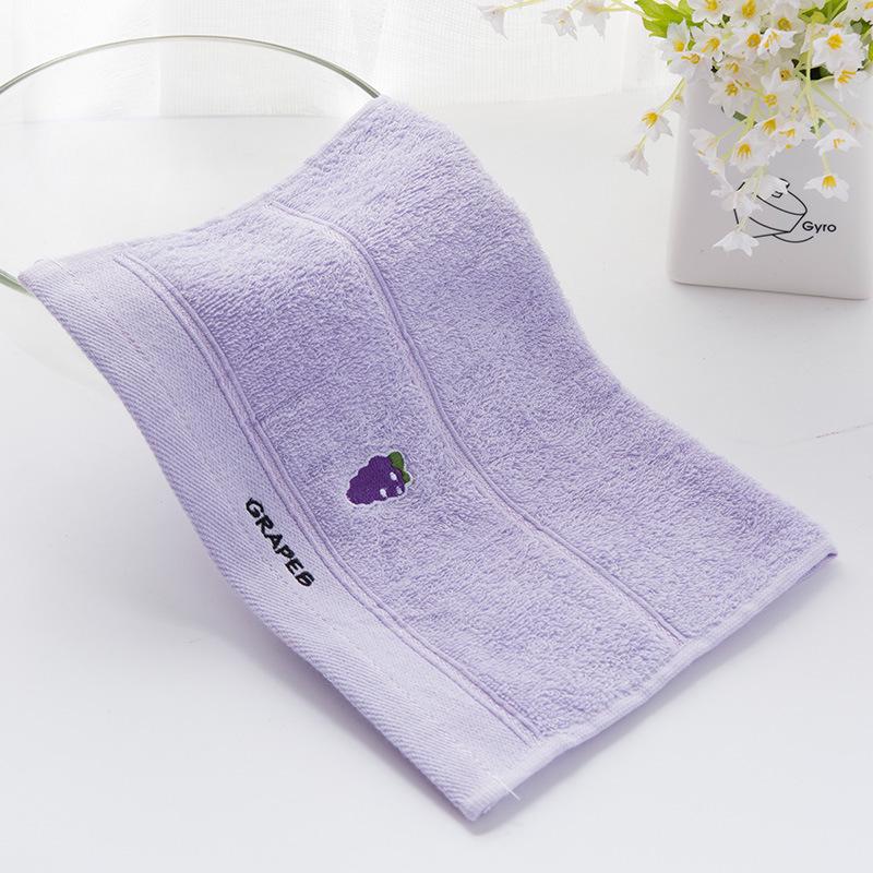 Jieliya Children's Thickened Absorbent Embroidered Cotton Towel