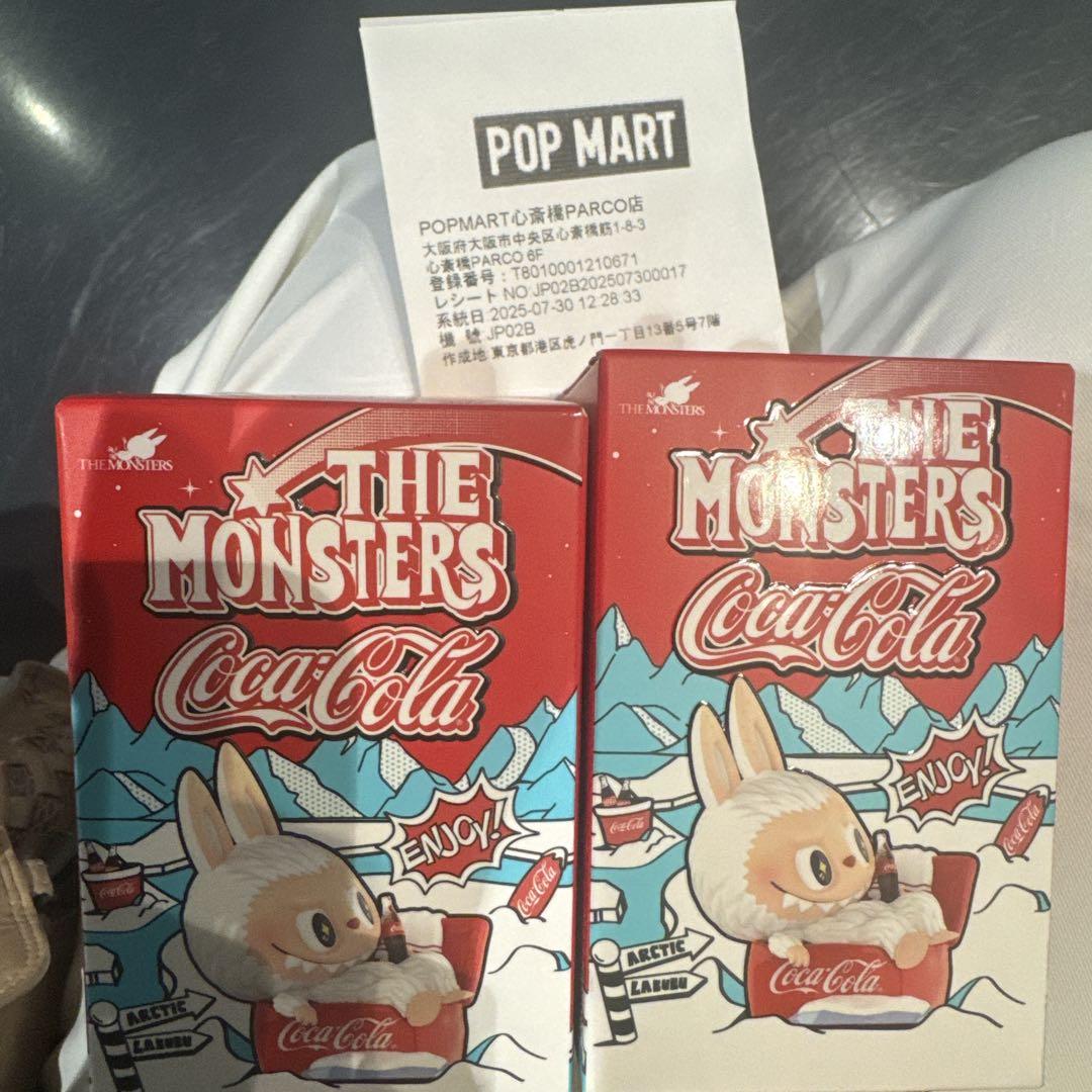 

[Б/У] THE MONSTERS Coca-Cola Фигурка LABUBU