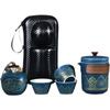Handon Japanese Ceramic Travel Tea Set