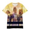 The Magic Hunter Team Short-sleeved Kpop Rumi, Mira and Zoe 3D Printed Cartoon Fashion and Youth for Children and Adults