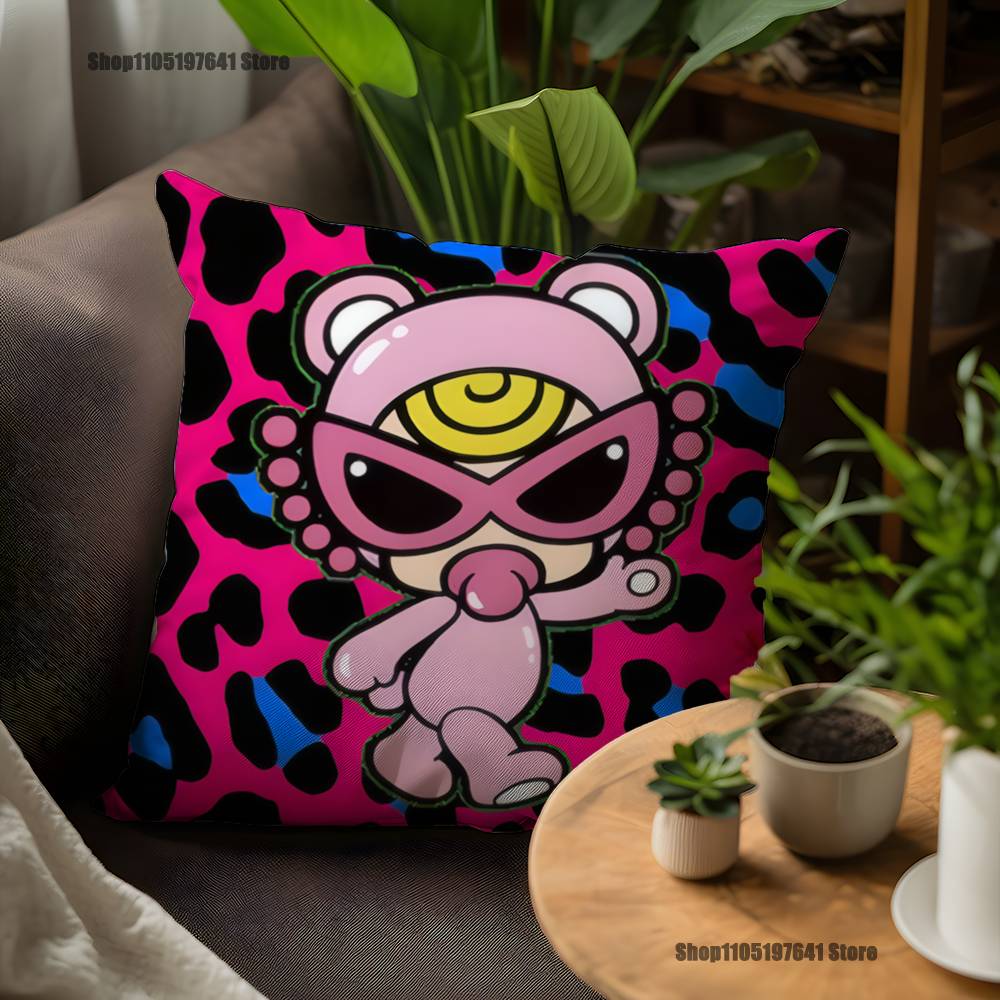 H-Hysteric M-MiniES Pillow Case For Sofa Decor Car Office Room Printing Cushion Cover Decorations and Protector