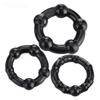 3 Pcs/Set Penis Rings Cock Rings Penis Trainer Stronger Erection Delay Ejaculation High Elasticity Time Lasting Sex Toys for Men