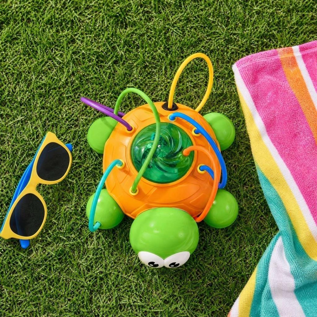 Outdoor-Sprenger-Spielzeug für Kinder - Rotierender Schildkröten-Sprenger für Sommer-Spaß im Hinterhof