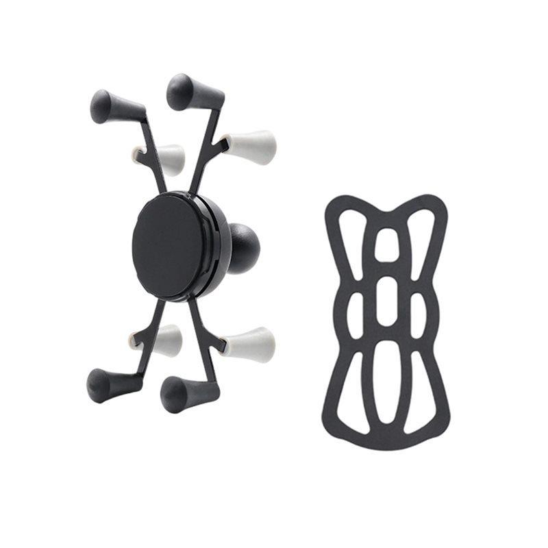 

X-Type Phone& Tablet Holder,For Car With 1 Ball Tube Clip, For Ipad X-Grip Compatible