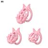 Male Chastity Cage with Wings and Bows Sissy Chastity Device for Man Penis Bondage Sex Toys Lightweight Penis Cage