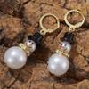 1Pair Fashion Star Snowman Sweet Personality Creative Dangle Earrings Women Christmas Day Party Daily Gifts Jewelry