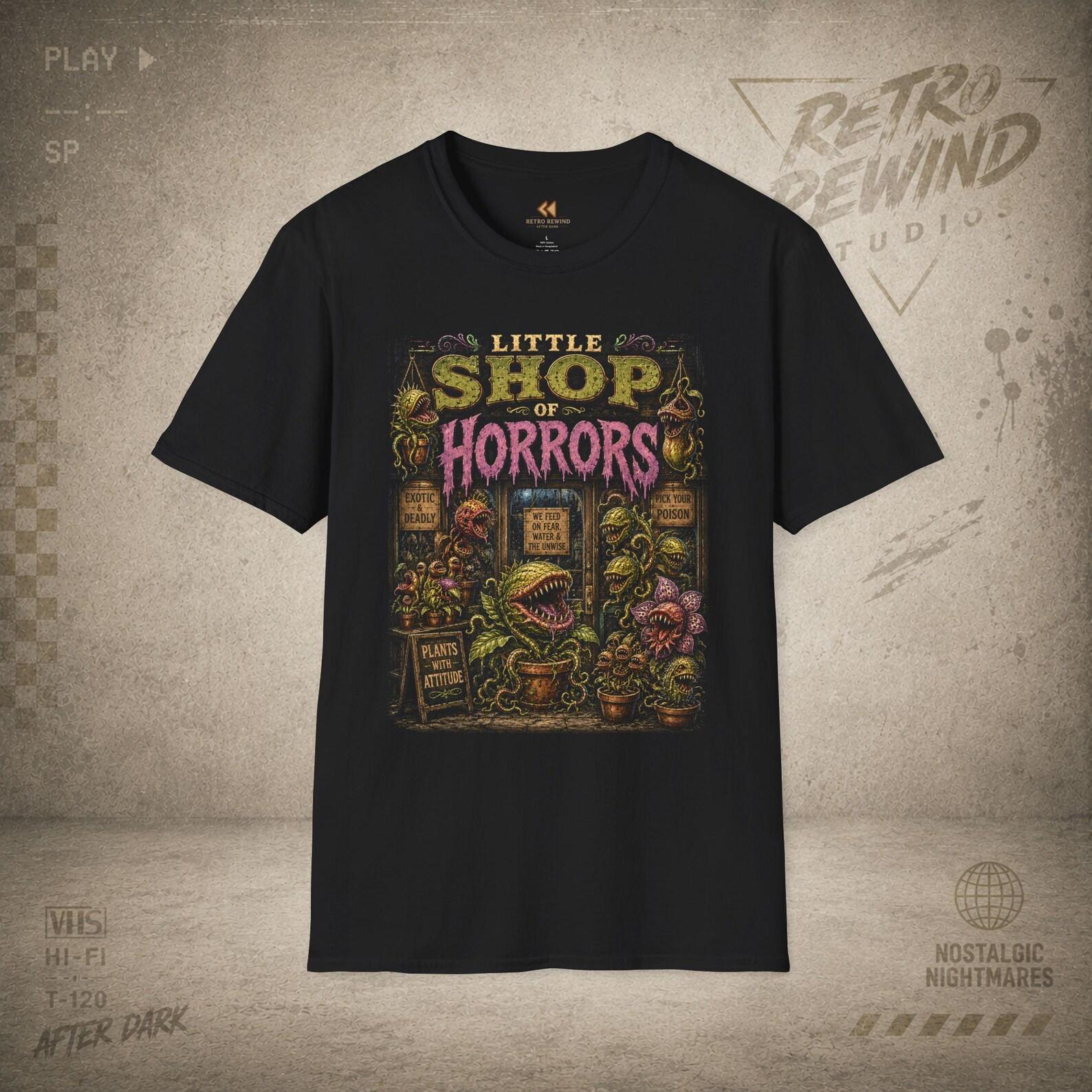 Little Shop of Horrors Flower Shop T-Shirt 4XL