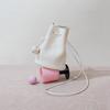 Niche Drawstring Bucket Bag 2025 New Leather Women's Bag Simple Crossbody First-layer Cowhide Shoulder Bag