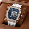 Precision Quartz Watch Barrel Watch New Arrival Hollow Personality Tiger Head Watch Diamond Trendy Best-Selling Men and Women Neutral