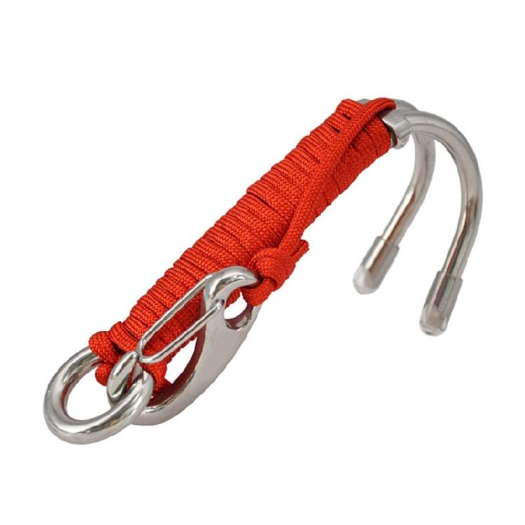 Quickly Release Double Ended Diving Hook Stainless Steel Drift Hook For Reliability Saltwater Environment Performances
