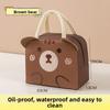 Non-Woven Fabric Insulated Bag Lunch Tote Bag Lunch Bag Lunch Bag Student Tote Lunch Storage Cartoon Bento Bag