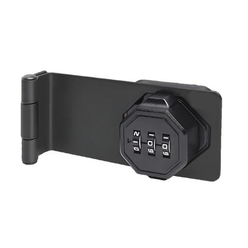 BaraRose Sliding Door Lock, Retrofit Door Lock, 3-Digit Combination Lock, No Drilling Required, Stainless Steel and Zinc Alloy Construction, for Cabin