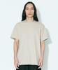 AGENT PEEK Agp Layered Crew Neck Half Shirt Light Beige