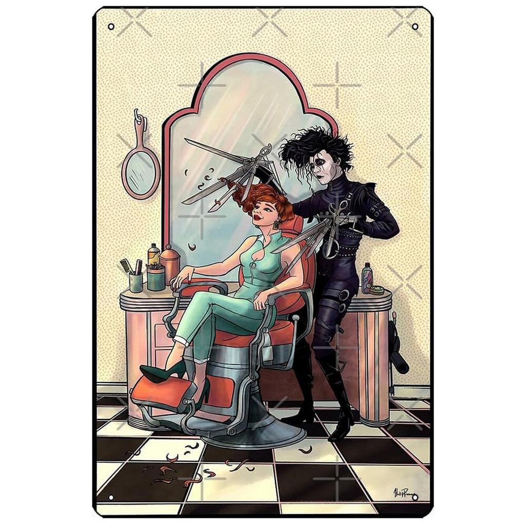 Good Haircut Metal Tin Signs Plaque Wall Decoration Vintage Art Posters Iron Painting for Man Cave Home Cafe Garden Club Bar