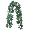 Artificial Fall Maple Leaf Garland Fake Plants Hanging Vines For Home Fireplace Party Garden Halloween Wedding Decor