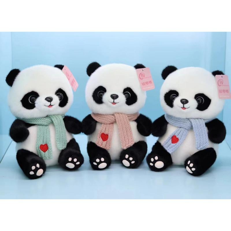 Süßer Panda-Puppe Plüschtier-Puppe Riesenpanda Anziehpuppe 8 Zoll Maschinenpuppe