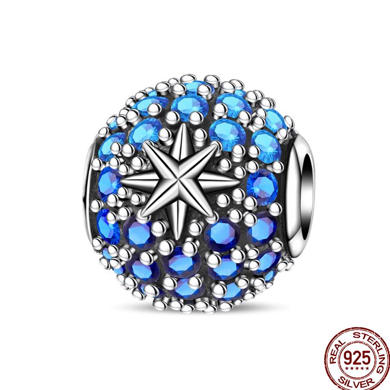 New Original Copper Pave Zirconia Pink Lotus Diy Beads Charms Fit Pan 3Mm Bracelets Madam Jewelry Gift