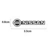 4pcs/10pcs 3D Aluminum Speaker Stereo Speaker Badge Emblem Sticker For Nissan Sylphy N7 Teana Qashqai Note J10 J11 Navara Patrol