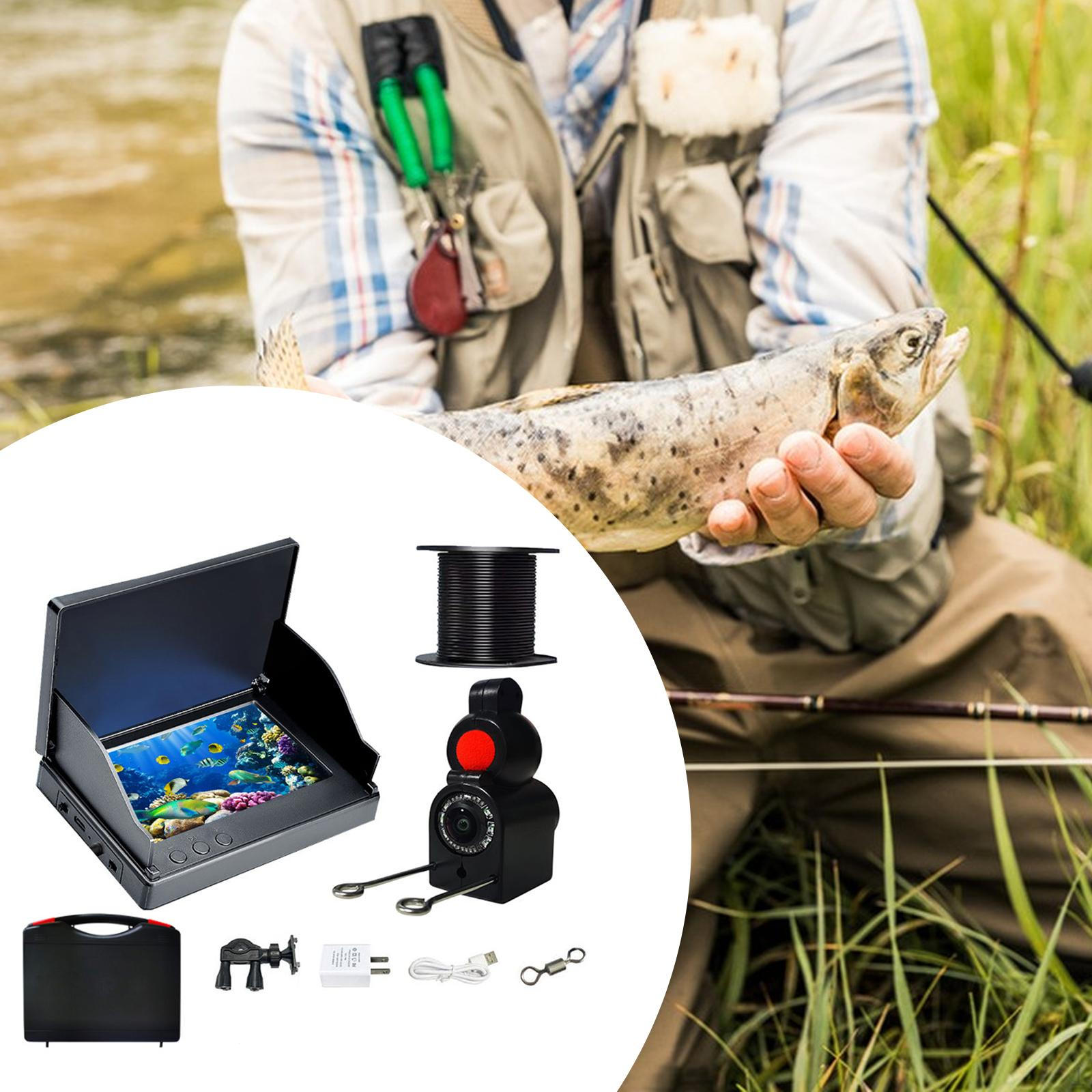 

Fishing Finders Gear with Cable Waterproof for Lake Open Water Boat 15m