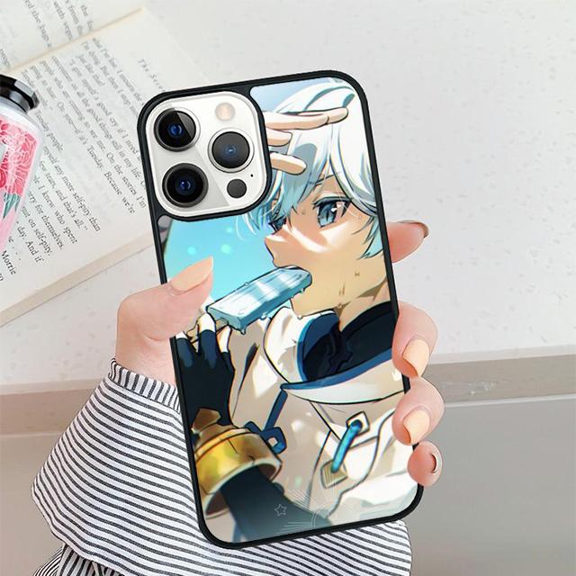 

Genshin Impact Chongyun Phone Case For iPhone 17 Air 16 15 14 plus 12 13 Pro max Soft Bumper Shell Cover coque iPhone 14