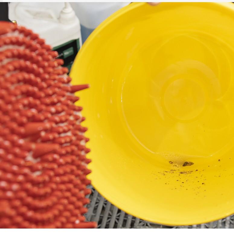 Car Wash Foam Bucket Filter Net: Gravel/Sand Sediment Trap for Detailing & Cleaning Supplies.