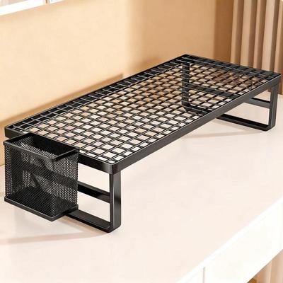 Supporto Raffreddato per Laptop e Monitor: Rialzo Ergonomico per Scrivania con Staffa Sospesa per Ufficio Domestico