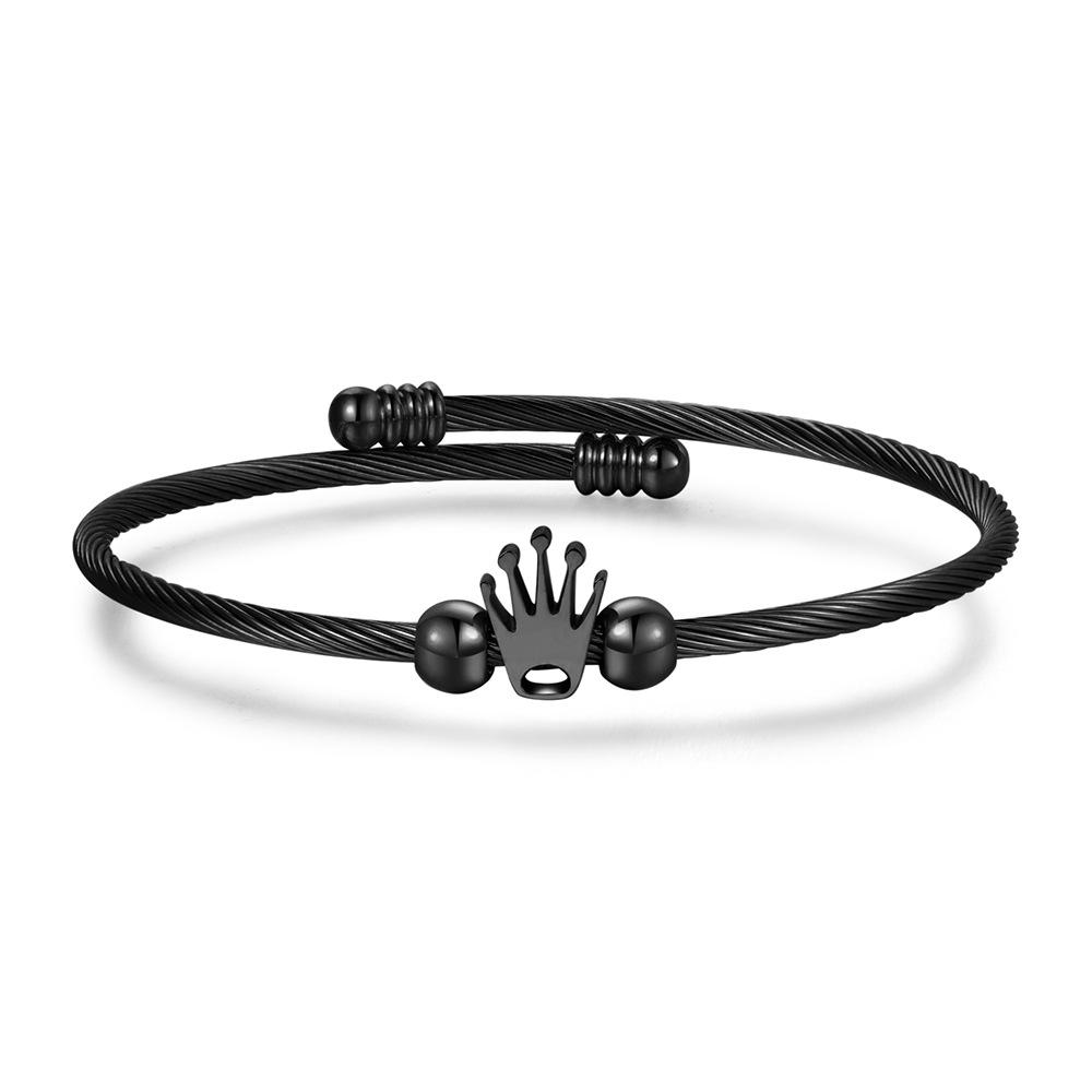 JYL TS Bracelet  Crown Braided Style Elevates Noble Aura & Fortune ZJ6447 закат